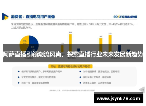阿萨直播引领潮流风尚，探索直播行业未来发展新趋势
